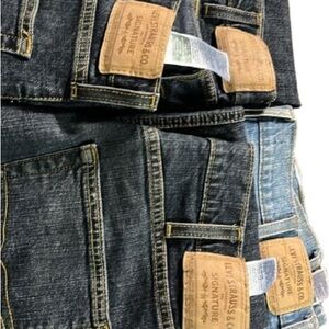 Levi's Signature Men's dark  and Blue Jeans 34x30